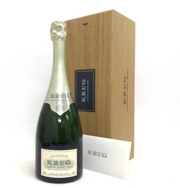 クリュッグ クロデュメニル 買取 高槻 ｜シャンパン クリュッグ クロデュメニル 2006 750mlを