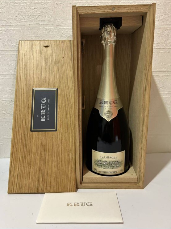 クリュッグ クロデュメニル 買取 町田 ｜クリュッグ クロ デュ メニル 2006 750ml KRUG シャンパンを