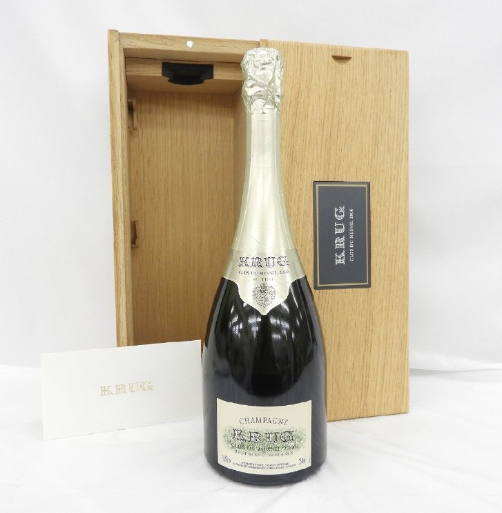 クリュッグ クロデュメニル 買取 江坂 ｜KRUG クリュッグ クロデュメニル 2006 シャンパンを