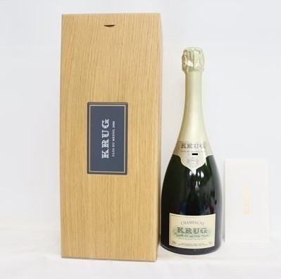 クリュッグ クロデュメニル 買取 成田 ｜クリュッグ クロデュ メニル 2006 750ml 12.5％ 箱 冊子 シャンパンを