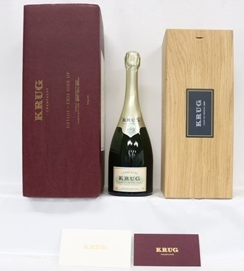 クリュッグ クロデュメニル 買取 神戸六甲道 ｜クリュッグ クロ・デュ・メニル 2008 750ml 12.5％ 箱・外箱・冊子付き シャンパンを