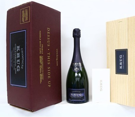 クリュッグ クロダンボネ 買取 町田 ｜クリュッグ クロ・ダンボネ ブラン・ド・ノワール 2006 750ml 12.5％ 箱 外箱 冊子を