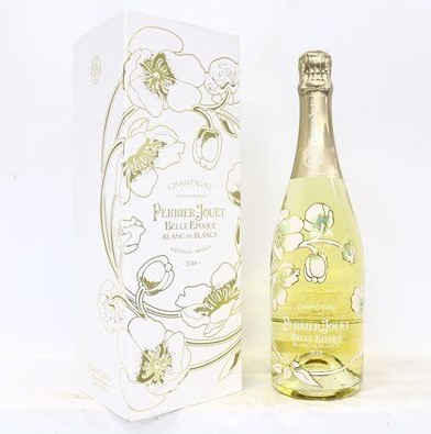 ベルエポック ブランドブラン 買取 茨城日立 ｜ペリエ・ジュエ ベル・エポック ブラン・ド・ブラン 2018 750ml 12.5% 箱を