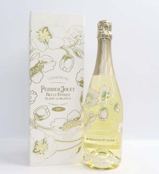 ベルエポック ブランドブラン 買取 高槻 ｜PERRIER-JOUET ベル エポック ブラン ド ブラン 2017 12.5％ 750mlを