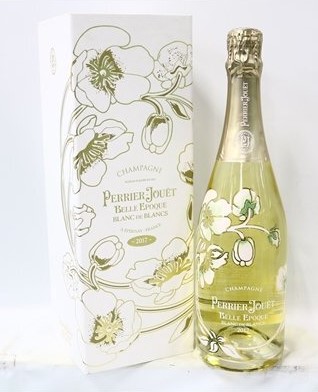 ベルエポック ブランドブラン 買取 津田沼 ｜ペリエ・ジュエ ベル・エポック ブラン・ド・ブラン 2017 750ml 12％ 箱付き シャンパンを