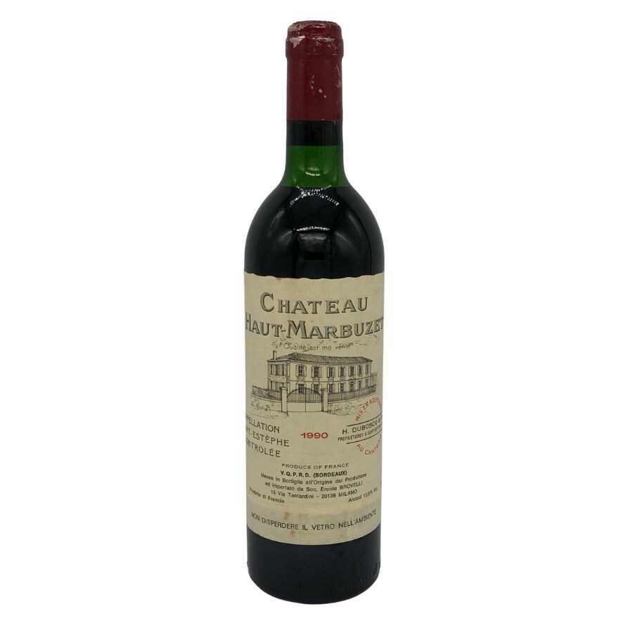 シャトー オー マルビュゼ 1990 12.5% 750ml Chateau Haut Marbuzet