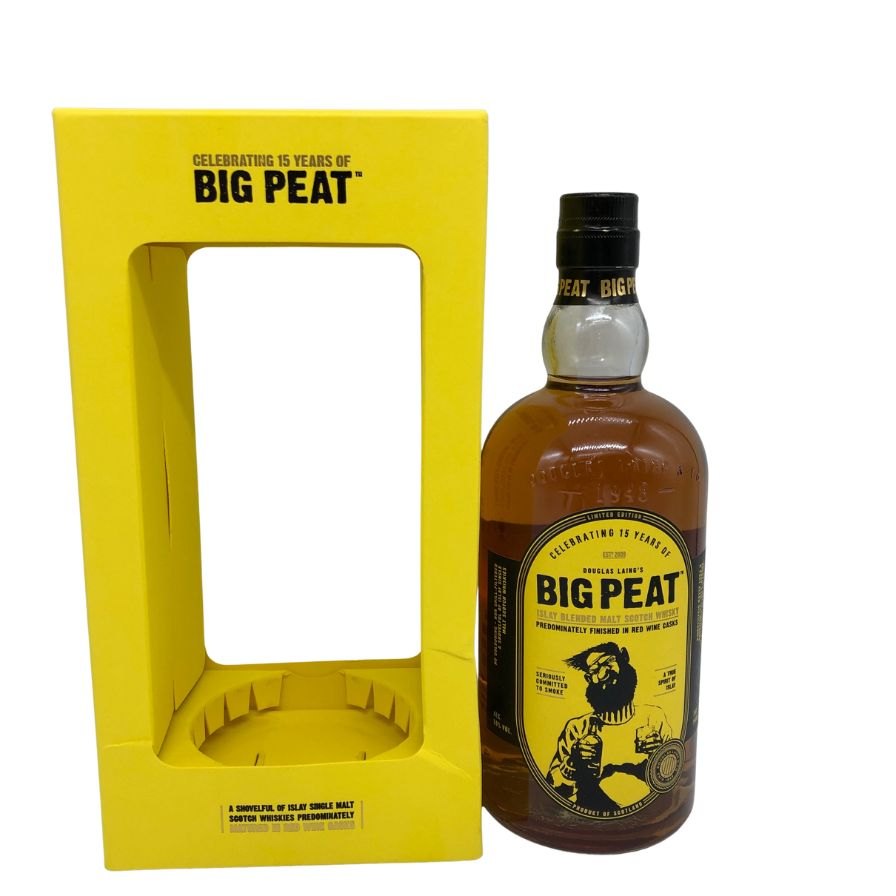 ダグラスレイン ビッグピート 15周年記念 赤ワインフィニッシュ ブレンデッドモルト 700ml 50% DOUGLAS LAING’S