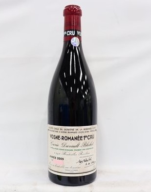 DRCヴォーヌロマネ 買取 渋谷 ｜DRC ヴォーヌ・ロマネ プルミエ・クリュ キュヴェ デュヴォー ブロシェ 2009 750ml 13% フランス ブルゴーニュ 赤を