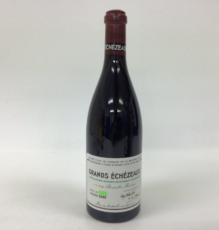 DRCグランエシェゾー 買取 枚方 ｜DRC グラン・エシェゾー 2005 750mlを