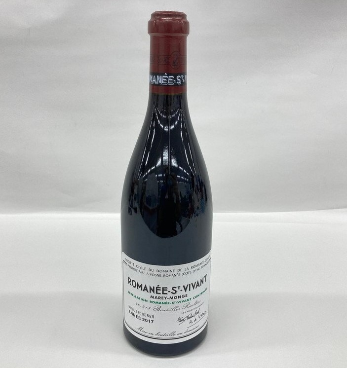 DRCロマネサンヴィヴァン 買取 甲府 ｜DRC ロマネ・サン・ヴィヴァン ドメーヌ ド ラ ロマネ・コンティ 2017 750ml 13%を