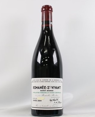 DRCロマネサンヴィヴァン 買取 八王子 ｜DRC ロマネ・サン・ヴィヴァン 2004 750ml 13% フランス ブルゴーニュ 赤を