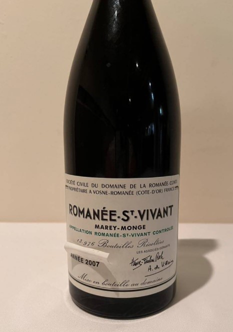 DRCロマネサンヴィヴァン 買取 津田沼 ｜DRC ロマネ サン ヴィヴァン　2007を