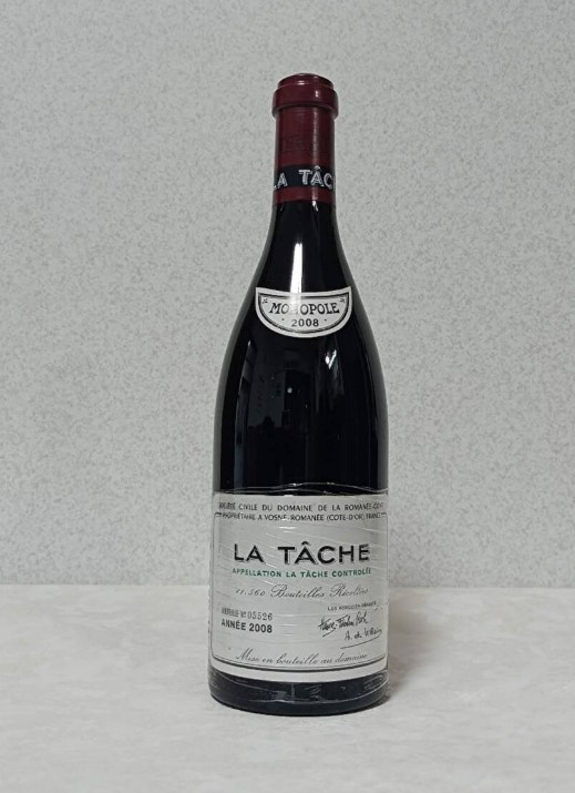 DRCラターシュ 買取 麻布 ｜Domaine de la Romane-Conti La Tche 2008を