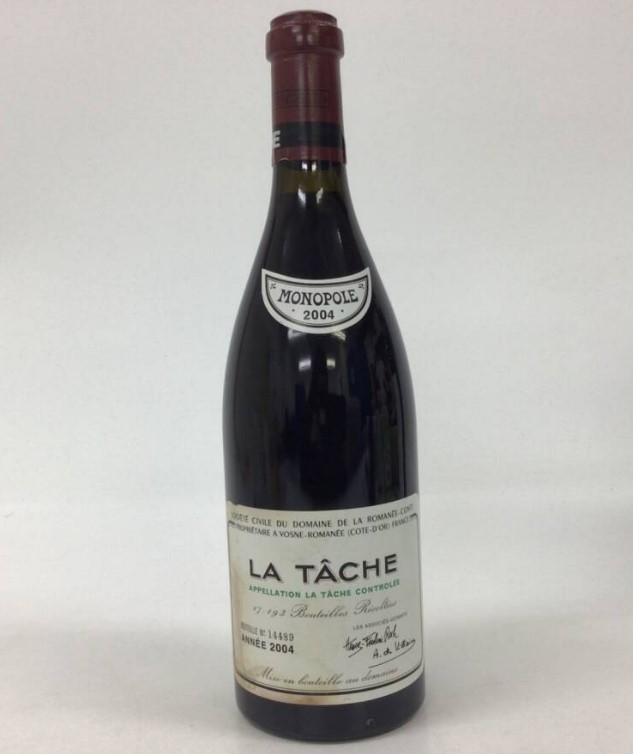 DRCラターシュ 買取 八王子 ｜ワイン DRC ラ ターシュ モノポール 2004 750mlを