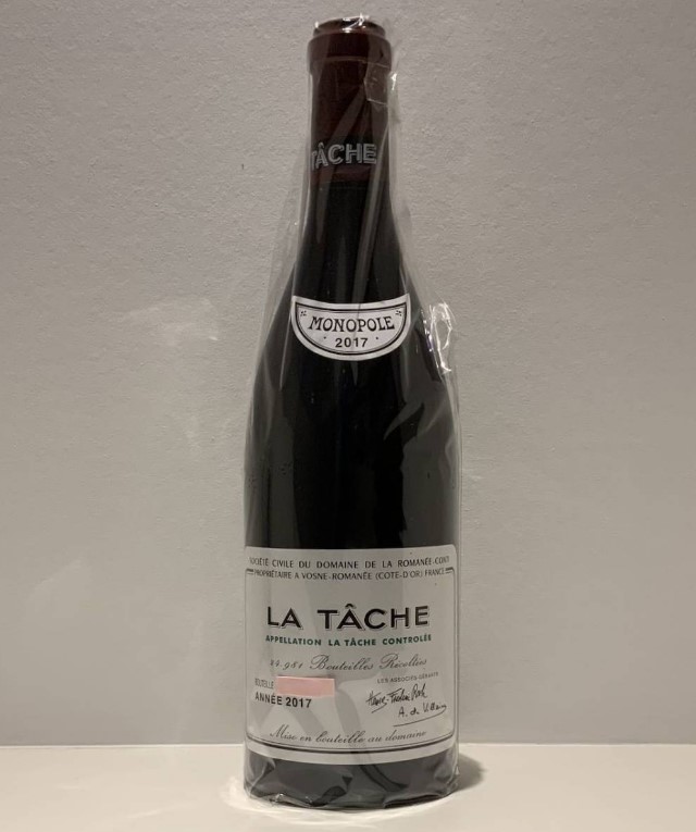 DRCラターシュ 買取 江坂 ｜2017 DRC ラ・ターシュ 正規品 ドメーヌ ド ラ ロマネコンティ La Tache 2017を