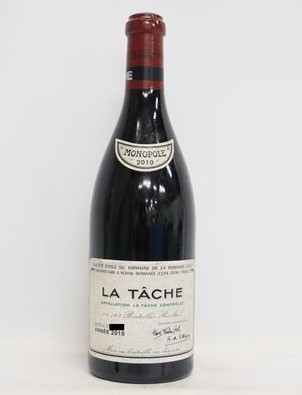 DRCラターシュ 買取 津田沼 ｜DRC ラ・ターシュ 2010 750ml 13% フランス ブルゴーニュ 赤を