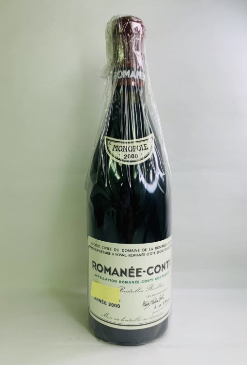 DRCロマネコンティ 買取 渋谷 ｜DRC ロマネコンティ 2000 赤ワイン750mlを