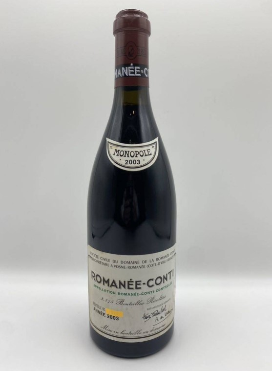 DRCロマネコンティ 買取 千葉 ｜DRC ロマネコンティ 2003を