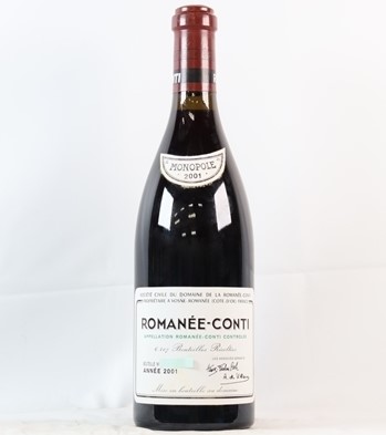 DRCロマネコンティ 買取 町田 ｜DRC ロマネ・コンティ 2001 750ml 13%を