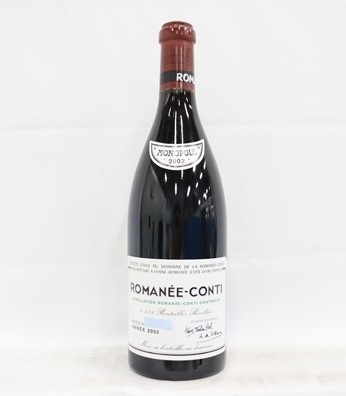 DRCロマネコンティ 買取 銀座 ｜DRC ロマネ・コンティ 2002 750ml 13％ フランス ブルゴーニュ 赤を