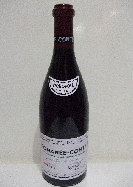 DRCロマネコンティ 買取 東大阪布施 ｜DRC ロマネ コンティ ドメーヌ ド ラ ロマネコンティ 2014を高価買取しました。