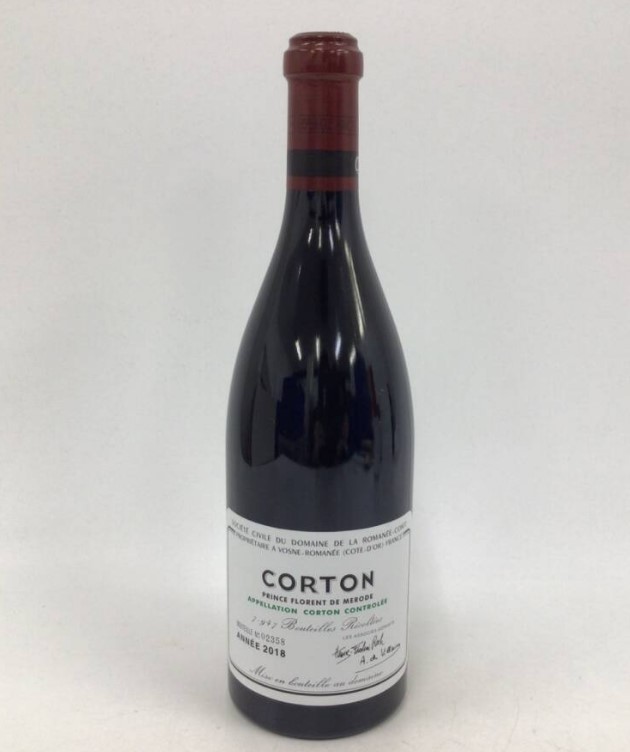 DRCコルトン 買取 池袋 ｜ワイン DRC コルトン 2018 750mlを