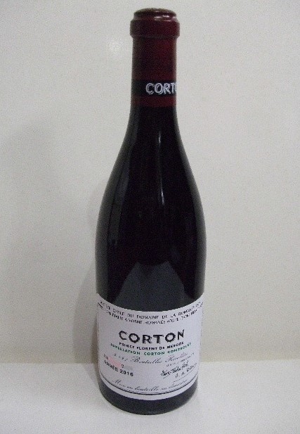 DRCコルトン 買取 町田 ｜DRC コルトン ドメーヌ ド ラ ロマネ コンティ 2016を
