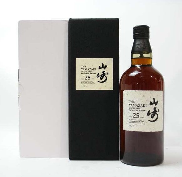 山崎25年 買取 高槻 ｜SUNTORY（サントリー）山崎 25年 43％ 700mlを