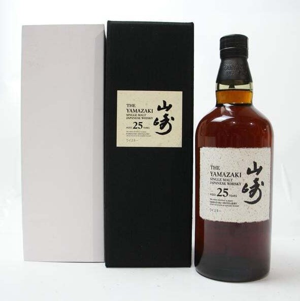 山崎25年 買取 江坂 ｜SUNTORY（サントリー）山崎 25年 43％ 700mlを