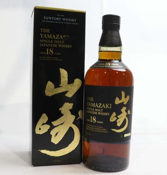 山崎18年 買取 高槻 ｜SUNTORY（サントリー）山崎 18年 43％ 700mlを