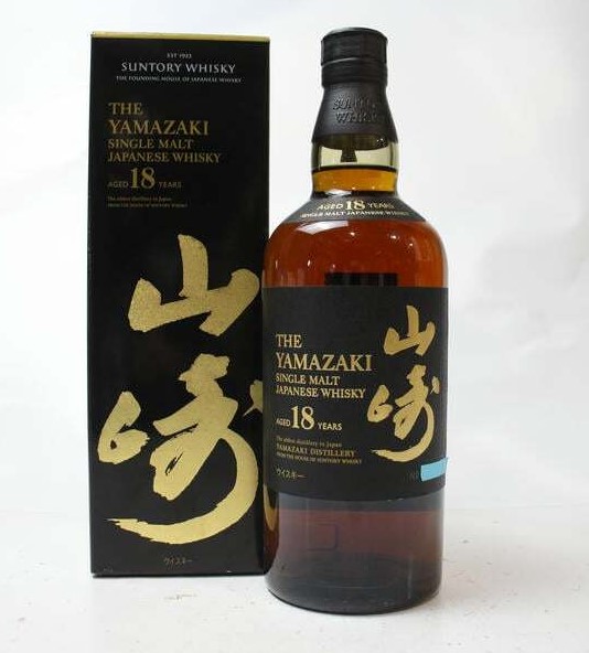 山崎18年 買取 銀座 ｜SUNTORY（サントリー）山崎 18年 43％ 700mlを