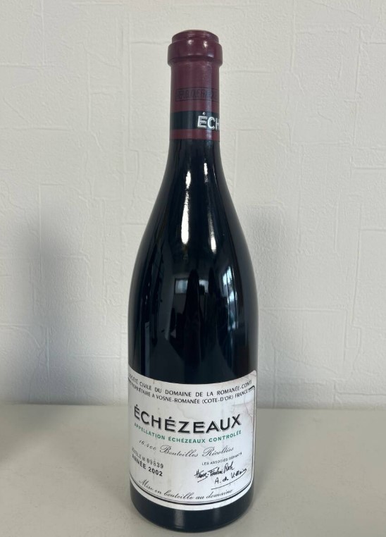 DRCエシェゾー 買取 新宿 ｜DRC エシェゾー 2002 750mlを