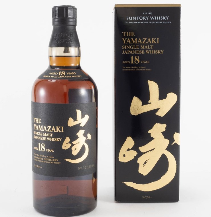 山崎18年 買取 津田沼 ｜サントリー シングルモルト ウイスキー 山崎18年 700mlを