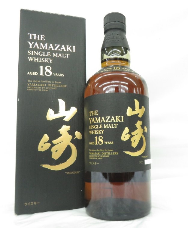 山崎18年 買取 東大阪布施 ｜SUNTORY サントリー 山崎 18年 シングルモルト 旧 ウイスキー 700ml 43% 箱付を