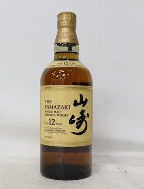 山崎12年 買取 八王子 ｜サントリー 山崎 12年 シングルモルト 700ml 43% ジャパニーズを