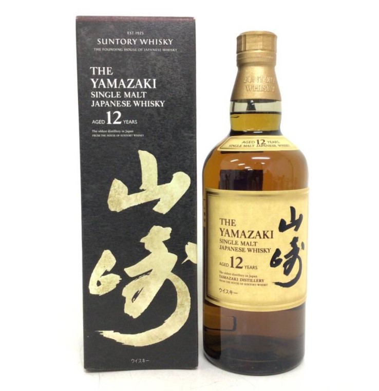山崎12年 買取 東大阪布施 ｜ウイスキー サントリー 山崎 12年 シングルモルト 700ml 43%を