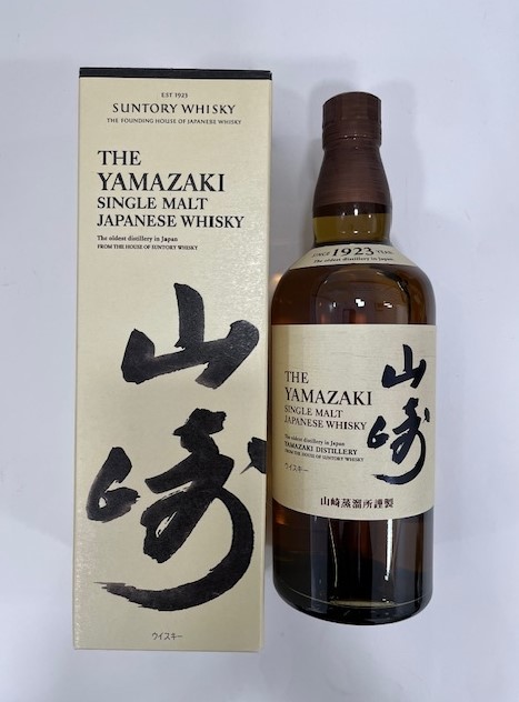 山崎 NV 買取 東大阪布施 ｜SUNTORY WHISKY THE YAMAZAKI サントリーウイスキー 山崎NV 700ml 43％ 箱有を