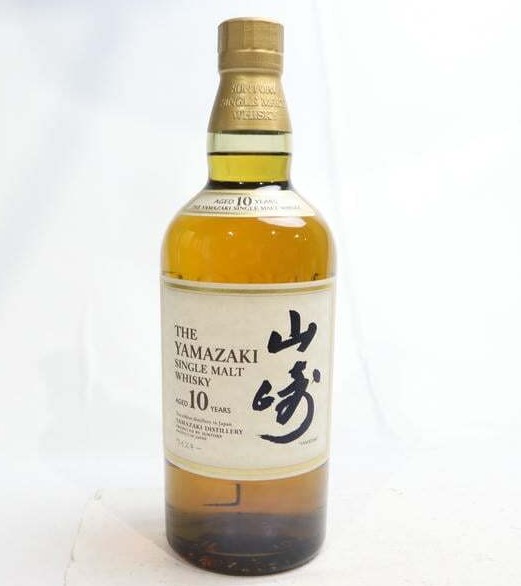 山崎10年 買取 茨城日立 ｜SUNTORY（サントリー）山崎 10年 ホワイトラベル 40％ 700mlを