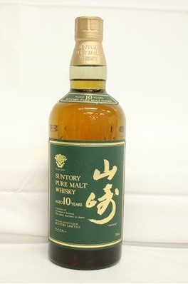 山崎10年 買取 谷町九丁目 ｜サントリー 山崎 10年 ピュアモルト グリーンラベル 700ml 40％ ジャパニーズを