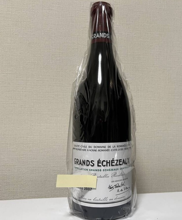 DRCグランエシェゾー 買取 渋谷 ｜2007　DRC　グラン・エシェゾーを