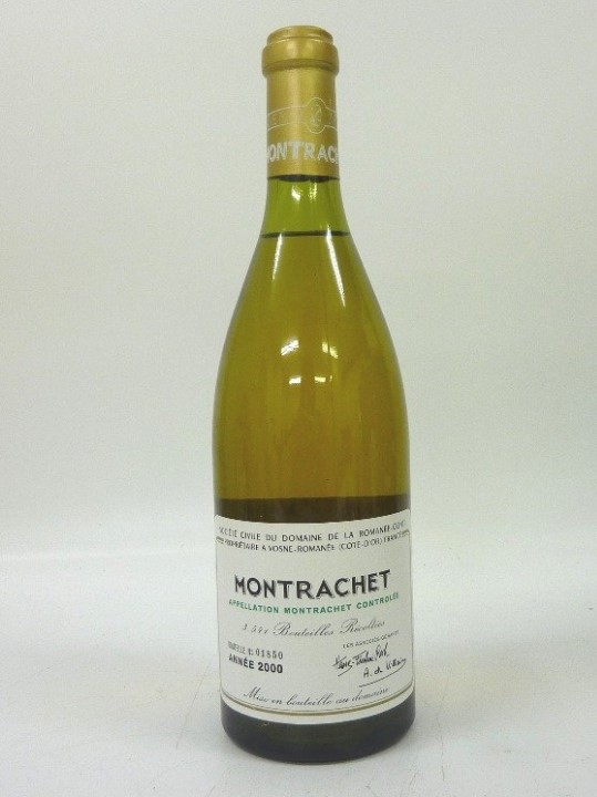 DRCモンラッシェ 買取 上野 ｜ワインDRC モンラッシェ 2000 750mlを