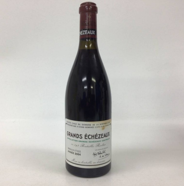 DRCグランエシェゾー 買取 千葉 ｜ワイン DRC グラン・エシェゾー ロマネ・コンティ 2004 750mlを