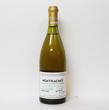 DRCモンラッシェ 買取 天王寺 ｜DRC モンラッシェ 2001年 MONTRACHET ロマネコンティ / アルコール度数:13.5% 内容量:750mlを