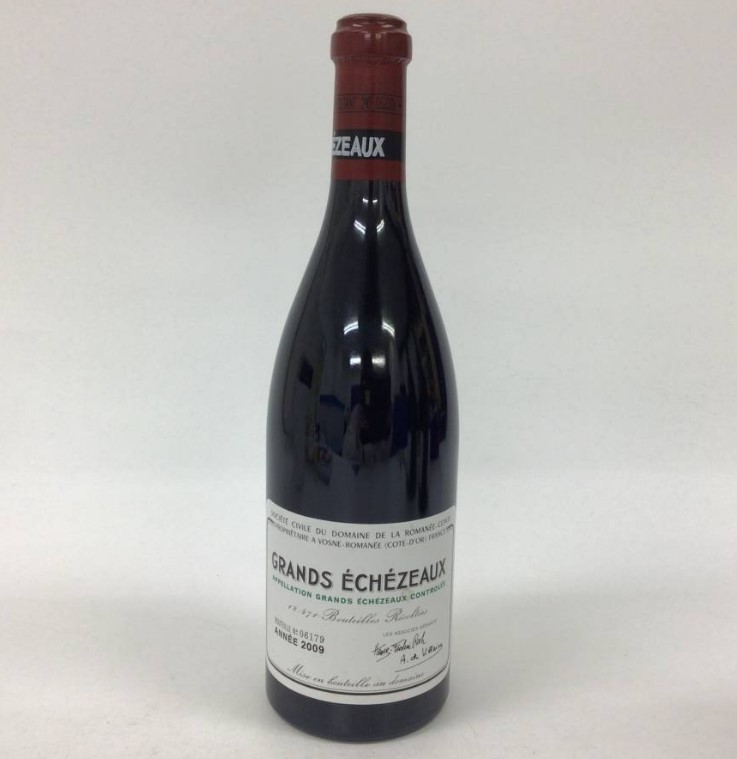 DRCグランエシェゾー 買取 甲府 ｜DRC グランエシェゾー 2009 750mlを