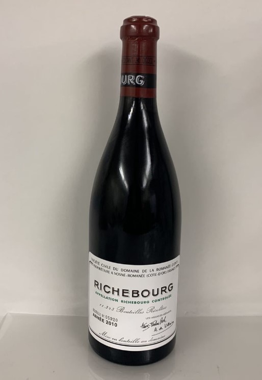 DRCリシュブール 買取 江坂 ｜ロマネコンティDRCリシュブール 2010赤ワイン 750mlを