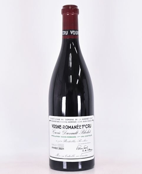 DRCヴォーヌロマネ 買取 新宿 ｜DRC ヴォーヌ ロマネ 1erクリュ キュヴェ デュヴォー ブロシェ 2021年 赤を