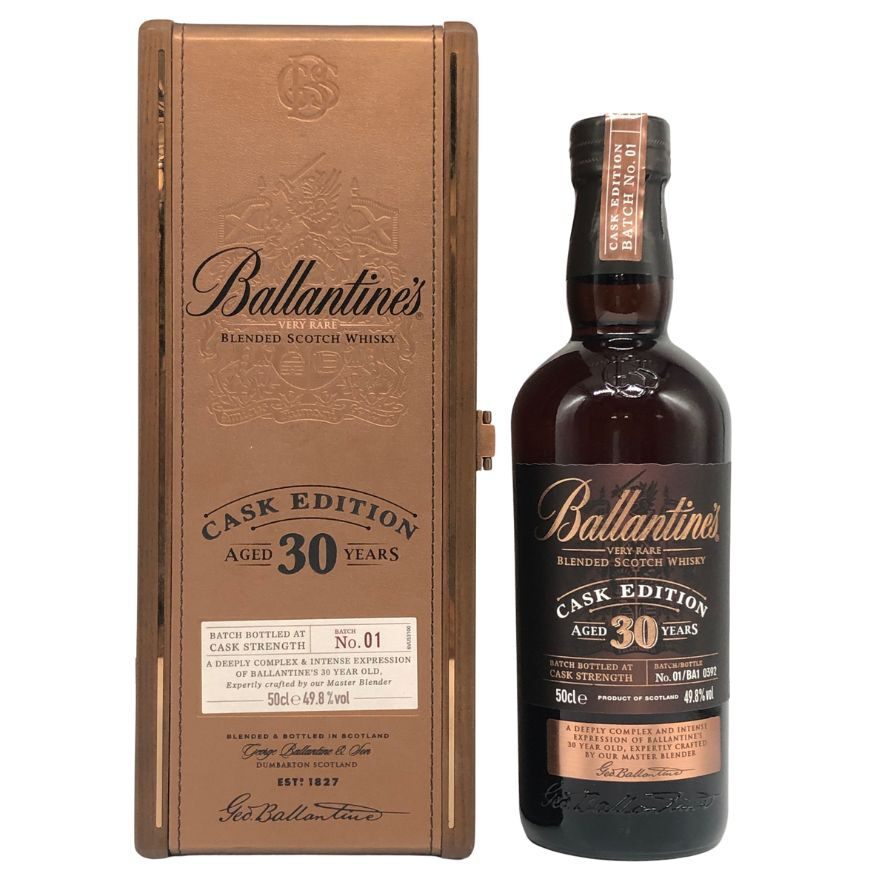 バランタイン 30年 カスクエディション 500ml 49.8% BALLANTINE'S CASK EDITION