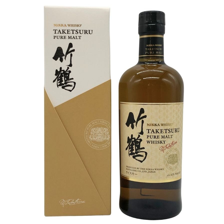 ニッカ 竹鶴 ピュアモルト 白ラベル 700ml 43% NIKKA ウィスキー