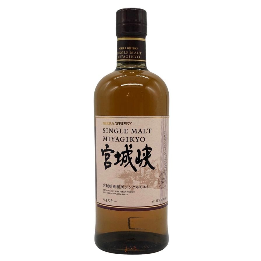 ニッカ 宮城峡 シングルモルト 700ml 45% NIKKA ウィスキー