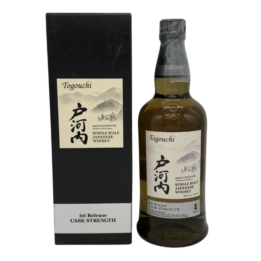 戸河内 シングルモルト ファースト リリース カスクストレングス 700ml 52% 1st Relase CASK STRENGTH ウィスキー